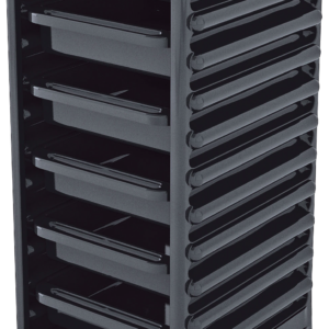 CERIOTTI EASY TROLLEY BLK - BLK DRAWERS